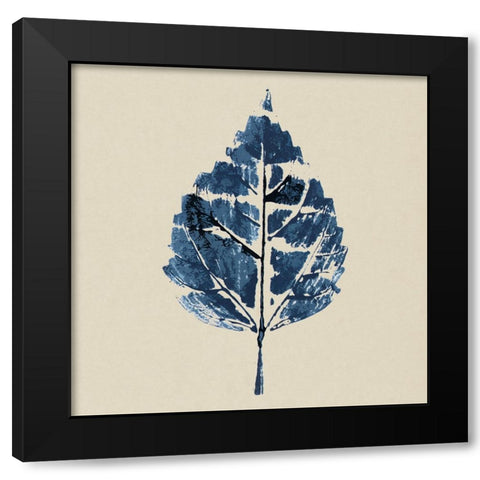 Skeleton Leaf I Black Modern Wood Framed Art Print by Smith, Karen