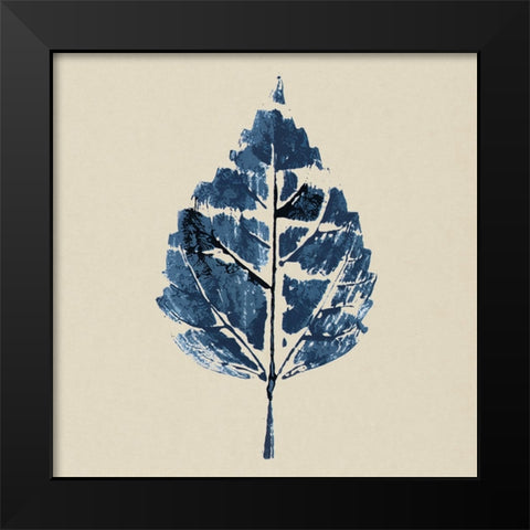 Skeleton Leaf I Black Modern Wood Framed Art Print by Smith, Karen