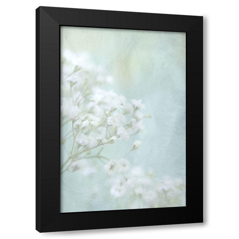 Soft Whisper I Black Modern Wood Framed Art Print with Double Matting by Stalus, Judy