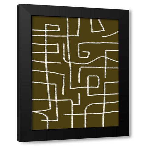 This is Where I Leave You II Black Modern Wood Framed Art Print by Schlotzhauer, Jim