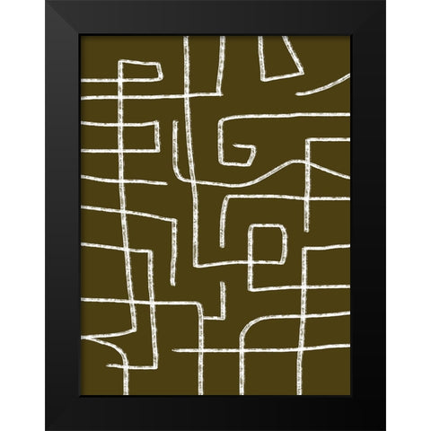 This is Where I Leave You II Black Modern Wood Framed Art Print by Schlotzhauer, Jim