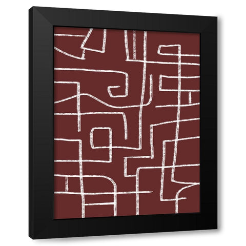 This is Where I Leave You IV Black Modern Wood Framed Art Print by Schlotzhauer, Jim