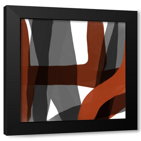 Wherewithal II Black Modern Wood Framed Art Print with Double Matting by Schlotzhauer, Jim