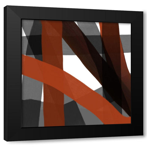Wherewithal IV Black Modern Wood Framed Art Print with Double Matting by Schlotzhauer, Jim