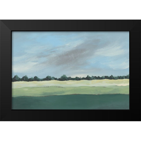 Pastoralis II Black Modern Wood Framed Art Print by Moore, Regina