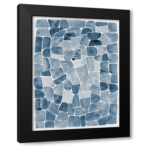 Walkways III Black Modern Wood Framed Art Print with Double Matting by Galapon, Nikki