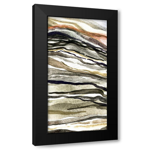 Waterscapes V Black Modern Wood Framed Art Print with Double Matting by Galapon, Nikki