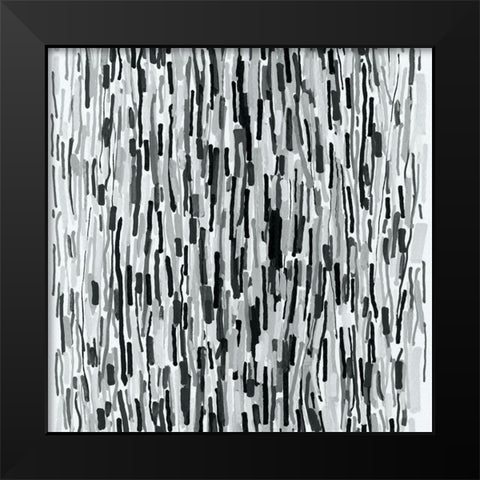 A Wonderland II Black Modern Wood Framed Art Print by Galapon, Nikki