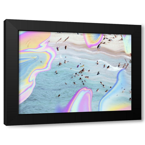 Summer Heatwave II Black Modern Wood Framed Art Print with Double Matting by Barnes, Victoria