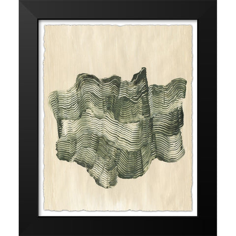 Chlorophyll II Black Modern Wood Framed Art Print by Lam, Vanna