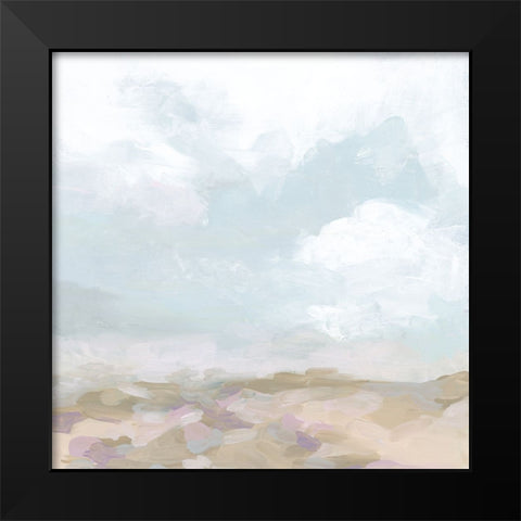 Sandbar Sky II Black Modern Wood Framed Art Print by Vess, June Erica