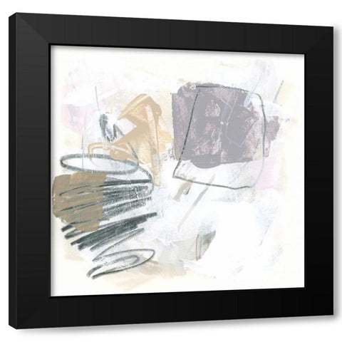 Erosion IV Black Modern Wood Framed Art Print by Vess, June Erica