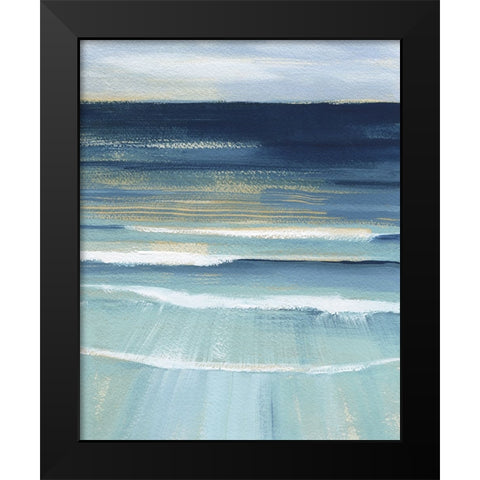 Full Moon Tide II Black Modern Wood Framed Art Print by Popp, Grace