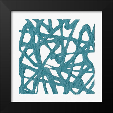 Casting the Net I Black Modern Wood Framed Art Print by Saunders, Alonzo