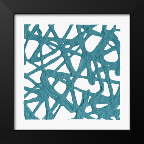Casting the Net II Black Modern Wood Framed Art Print by Saunders, Alonzo