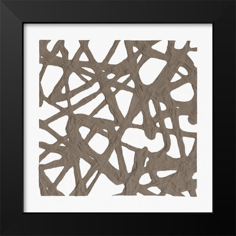 Casting the Net III Black Modern Wood Framed Art Print by Saunders, Alonzo