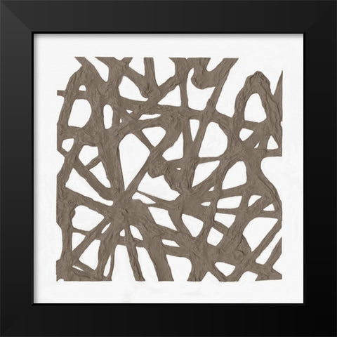 Casting the Net IV Black Modern Wood Framed Art Print by Saunders, Alonzo