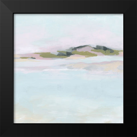 Calypso Sunrise II Black Modern Wood Framed Art Print by Vess, June Erica