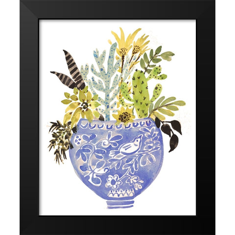 Sweet Arrangement IV Black Modern Wood Framed Art Print by Fields, Karen