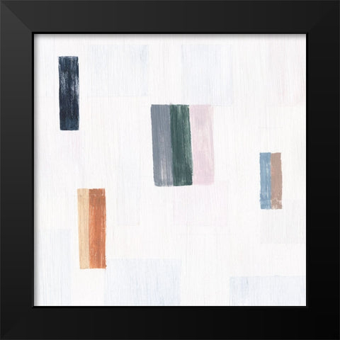 Somatic I Black Modern Wood Framed Art Print by Lam, Vanna