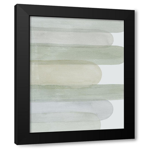 Abstract Storm Clouds I Black Modern Wood Framed Art Print with Double Matting by Popp, Grace