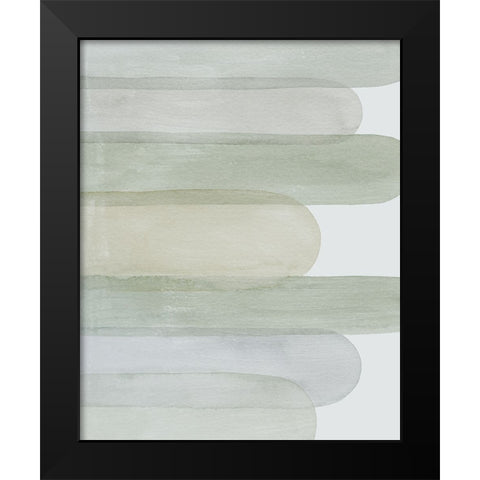 Abstract Storm Clouds I Black Modern Wood Framed Art Print by Popp, Grace