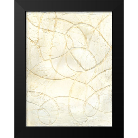 Curved Conduits I Black Modern Wood Framed Art Print by Willett, Michael