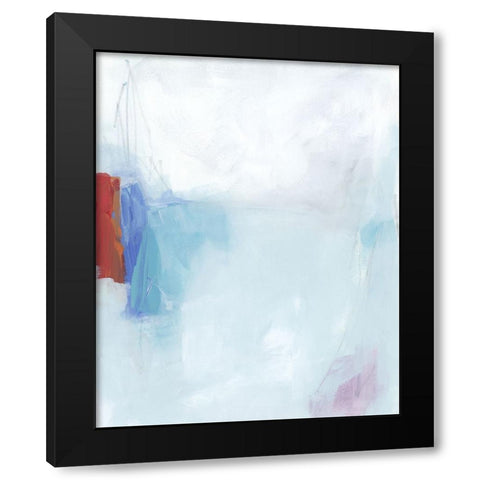 Available Space I Black Modern Wood Framed Art Print by Vess, June Erica