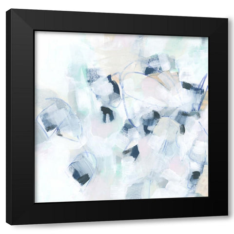 Soft Focus Pastels I Black Modern Wood Framed Art Print with Double Matting by Vess, June Erica