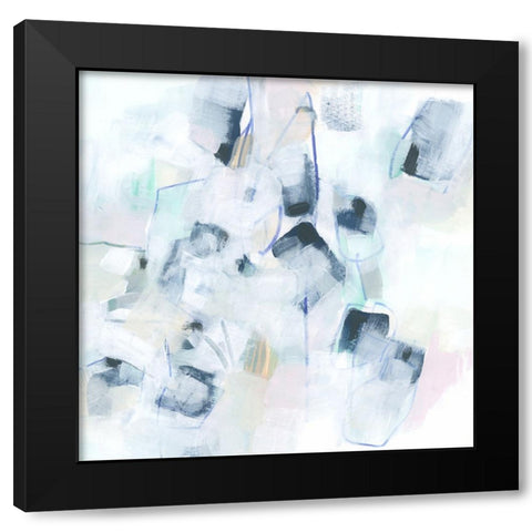 Soft Focus Pastels II Black Modern Wood Framed Art Print with Double Matting by Vess, June Erica