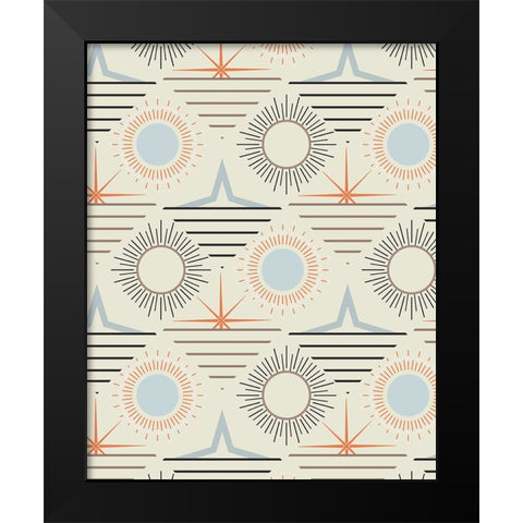 Sunrise Passage I Black Modern Wood Framed Art Print by Wang, Melissa