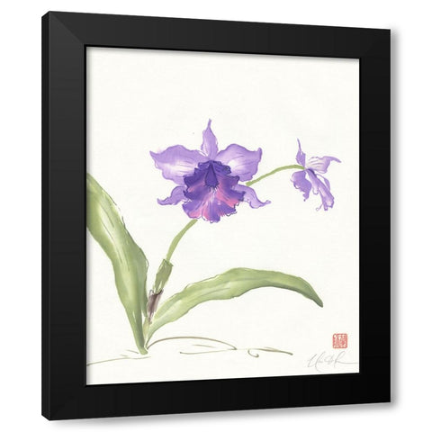 You Found Me II Black Modern Wood Framed Art Print by Rae, Nan