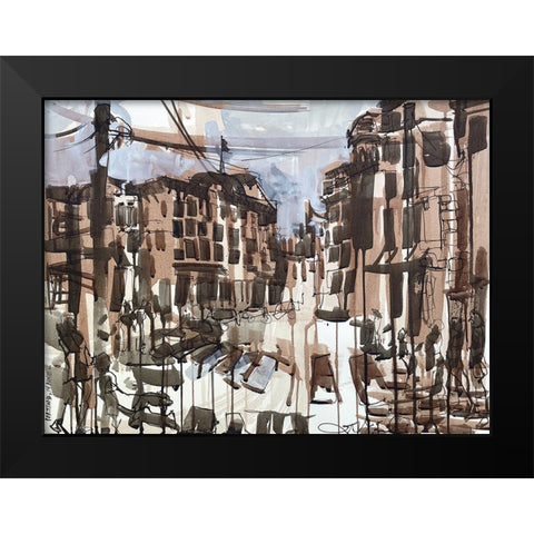 Portland Maine I Black Modern Wood Framed Art Print by Ferrell, Erin McGee