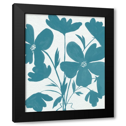 Elementary Arrangement III Black Modern Wood Framed Art Print with Double Matting by Popp, Grace