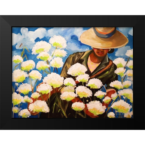 Some Day Sharecropper I Black Modern Wood Framed Art Print by McGee, Janie