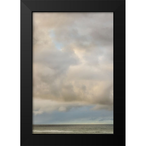 Clouds And Light I Black Modern Wood Framed Art Print by Poinski, Dianne