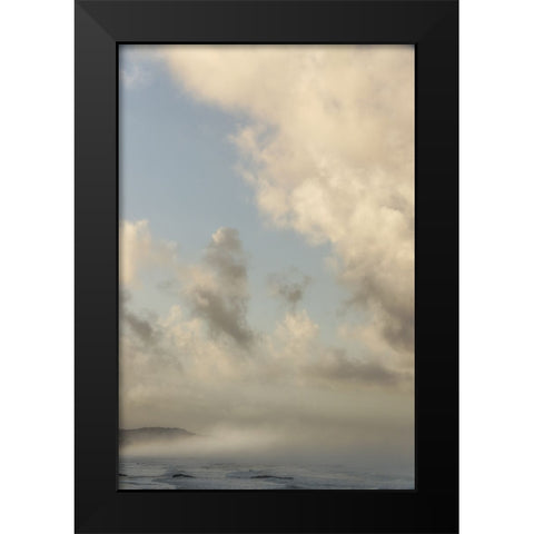 Clouds And Light II Black Modern Wood Framed Art Print by Poinski, Dianne
