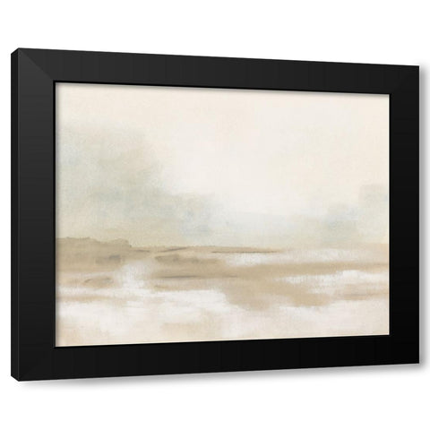 Neutral Mist Mesa II Black Modern Wood Framed Art Print with Double Matting by Vess, June Erica