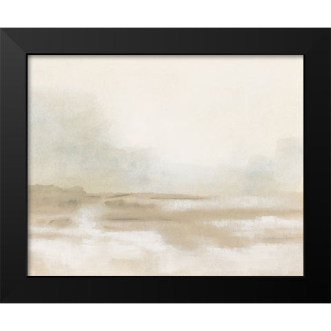 Neutral Mist Mesa II Black Modern Wood Framed Art Print by Vess, June Erica