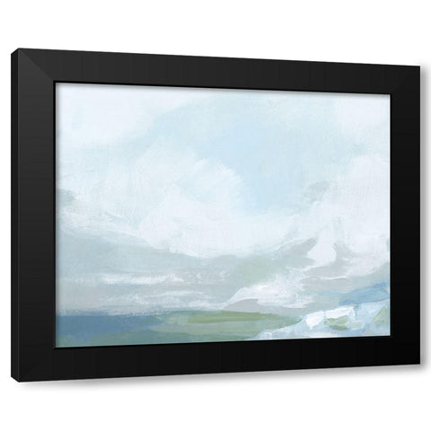Shetland Sky I Black Modern Wood Framed Art Print with Double Matting by Vess, June Erica