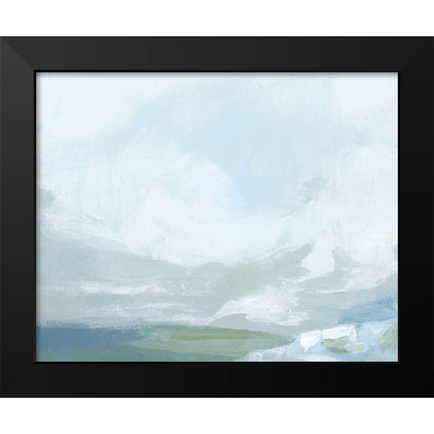 Shetland Sky I Black Modern Wood Framed Art Print by Vess, June Erica