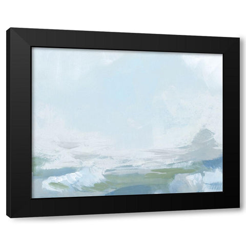 Shetland Sky II Black Modern Wood Framed Art Print by Vess, June Erica
