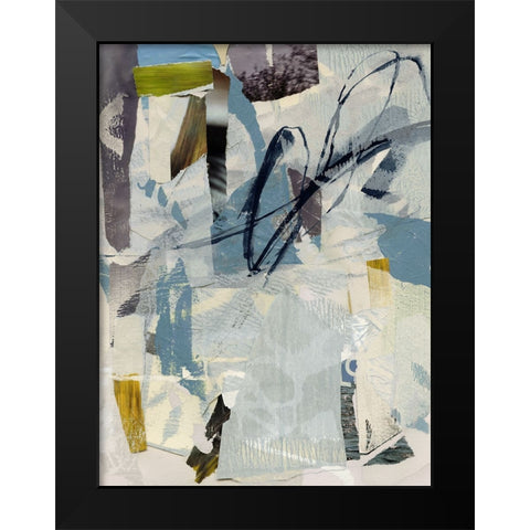 Cache Collage II Black Modern Wood Framed Art Print by Barnes, Victoria