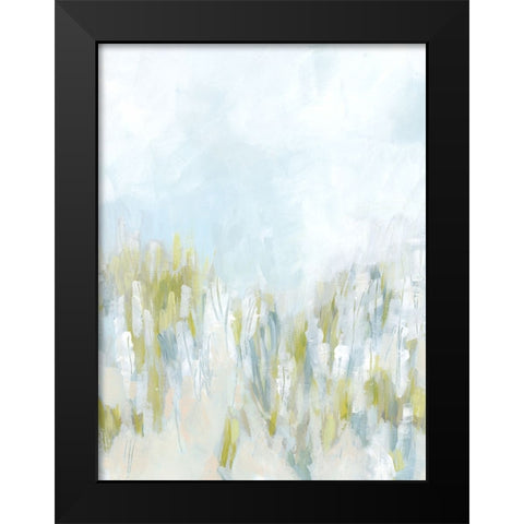 Sea Grasses I Black Modern Wood Framed Art Print by Vess, June Erica