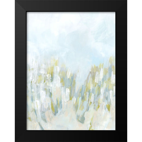 Sea Grasses II Black Modern Wood Framed Art Print by Vess, June Erica