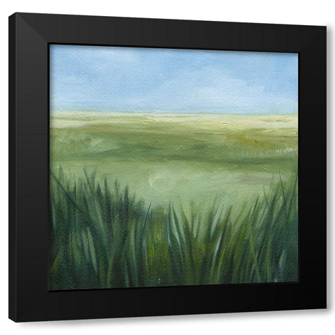 Tall Grass Plains II Black Modern Wood Framed Art Print with Double Matting by Popp, Grace