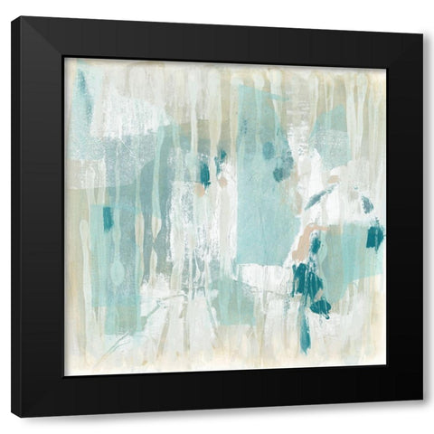 Parallel Mist I Black Modern Wood Framed Art Print with Double Matting by Vess, June Erica