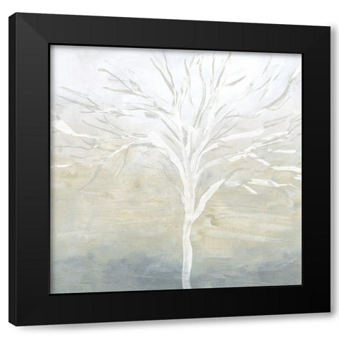 Ghost Tree I Black Modern Wood Framed Art Print by Vess, June Erica