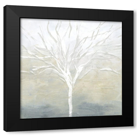 Ghost Tree II Black Modern Wood Framed Art Print by Vess, June Erica