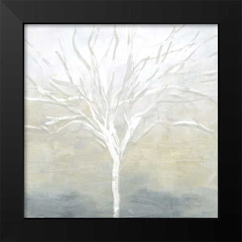 Ghost Tree II Black Modern Wood Framed Art Print by Vess, June Erica
